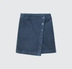 ユニクロ コーデュロイ ラップスカート ショートパンツ スカパン