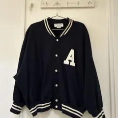 VALENTINO スタジャン カーディガン ネイビー ブルー M - メルカリ