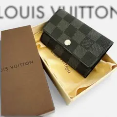 ルイ ヴィトン ミュルティクレ6 連 キーケース ダミエ グラフィット