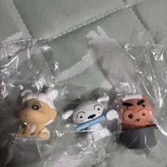 クレヨンしんちゃん ミニフィギュア のんびりバスタイム　3種セット