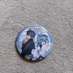 カラフルピーチ一番くじ　ペア缶バッチ　なおきり　るな