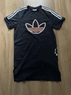 Adidas 半袖ミニワンピース 黒