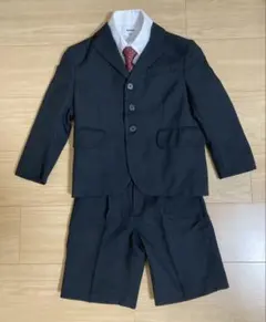 値下　キッズ　フォーマル　スーツ110（ネクタイ付き）