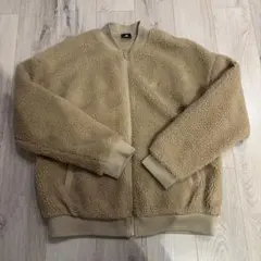 S*7様 New Balance フリースジャケット ベージュ Lサイズ