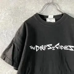 the dresscodes　バンドTシャツ　ロゴプリント　ブラック