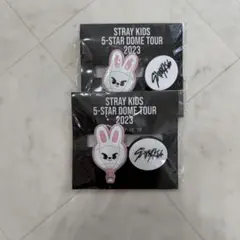 straykids 2023 FCくじD賞ラバークリップ リノ リービット 2点