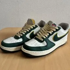NIKE Air Force 1 スニーカー グリーン/ホワイト