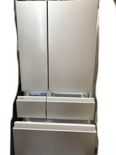 Panasonic 冷蔵庫 塗装しました NR-FVF452-WH - メルカリ