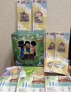 一番くじ ワンピース ドラマティックメモリーズ A賞 エース＆サボ＆ルフィ- 他