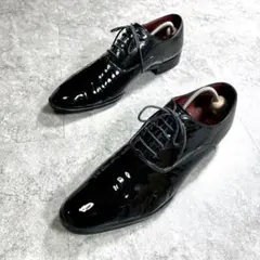 極美品【REGAL】セレモニーシューズ/426R/エナメル/プレーントゥ/結婚式