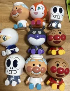 おっきなアンパンマンマスコット 9個セット