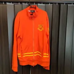 パーリーゲイツ メンズ スウェット　サイズ4 オレンジ✖️イエロー