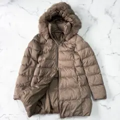 ダウン ベージュ