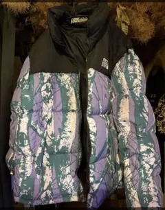 FIRST DOWN ダウンジャケット パターン入り