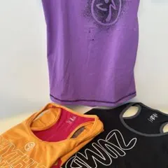 ZUMBA ズンバウェア　トップス3点セット　S、XSサイズ レディース