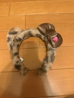 USJ ヒョウ柄リボンカチューシャ