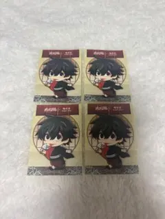 桃源暗鬼 淀川真澄 極楽湯 和紙風ステッカー