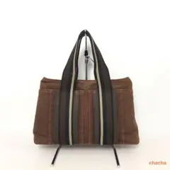 HERMES エルメス フールトゥMM トートバッグ ブラウン