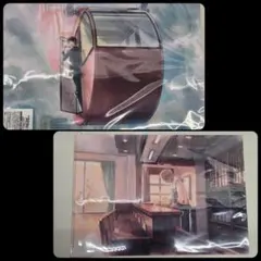 [ラスト]名探偵コナン展 アニコナ展 水彩美術クリアファイル　安室透&松田陣平