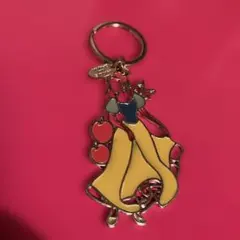 Disney 白雪姫 メタルキーホルダー