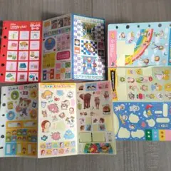 平成レトロ　キャラクターシール　ちゃお付録シール