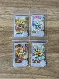 ポケモンフレンダベストタッグ4弾　パラレルアートピック　全4種　コンプリート