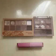 CLIO,dasiqueアイシャドウパレットとrom&ndリップセット