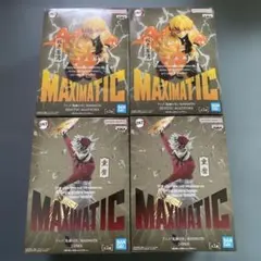 鬼滅の刃 MAXIMATIC 我妻善逸 童磨フィギュア 2種 4個セット