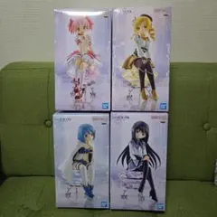 魔法少女まどか☆マギカ　鹿目まどか・暁美ほむら・美樹さやか・巴マミ　フィギュア