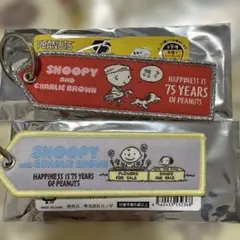 スヌーピー 75周年記念 フライトタグ