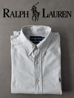 【YARMOUTH】90s Ralph Lauren ストライプ シャツ XL
