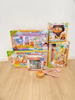 アンパンマンのおもちゃ まとめ売り 5点セット！おまけ付き