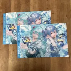 LOTTE 初音ミク オリジナルクリアファイル 2枚セットのサムネイル