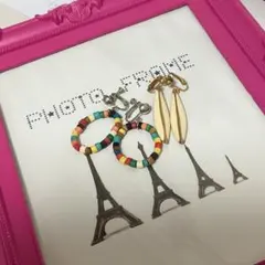 イヤリング　アンティーク ヴィンテージ　2個セット　フープ