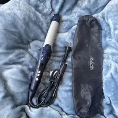 SALONIA カールアイロン 32mm ネイビー