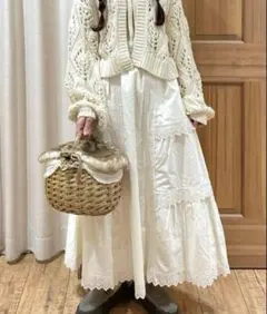 yama様専用♡サマンサモスモス♡切り替えレースペチスカート♡