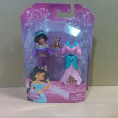 ジャスミン　マテル社　ディズニープリンセス　着せ替え　フィギュア