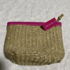 ESTÉE LAUDER ポーチ ベージュ/ピンク