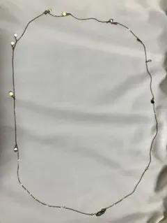 【値下】agete アガット　天然石ロングネックレス