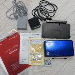 ニンテンドー3DS 青 本体 付属品付き　美品