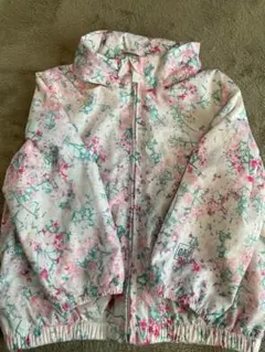 Baby GAP花柄フード付きジャケット 100cm