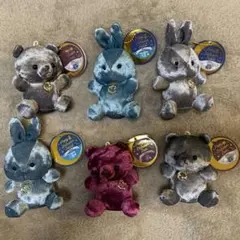 バースデーラビット＆バースデーベア 6体セット