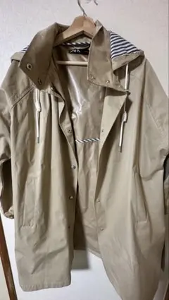 ZARA ベージュ スプリングコートXXL 美品