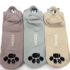 ◆スヌーピー 靴下 No.692 スニーカー 3足セット♪ 限定商品のサムネイル