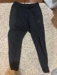 Nike ブラック テックフリースパンツ S