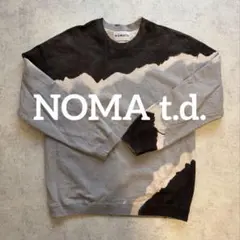 NOMA t.d. スウェットクルーネック グレー/ブラック　サイズ4 タイダイのサムネイル