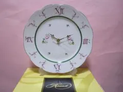 美品】ヘレンド ウィーンの薔薇 ウォールクロック - メルカリ