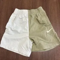 Nike 半ズボン ホワイト/カーキ