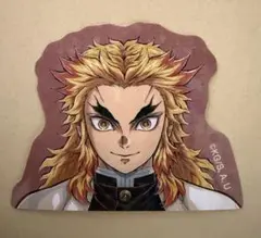 鬼滅の刃　煉獄杏寿郎　柱展　ホログラムステッカー