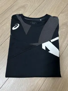 asics アシックス ブラック Tシャツ トレーニングウェア